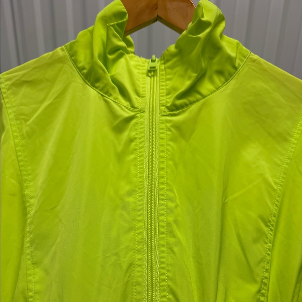 Zara Neon Yellow Windbreaker - Picture 2 of 11